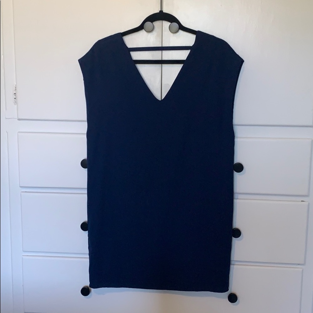 Navy blue dress